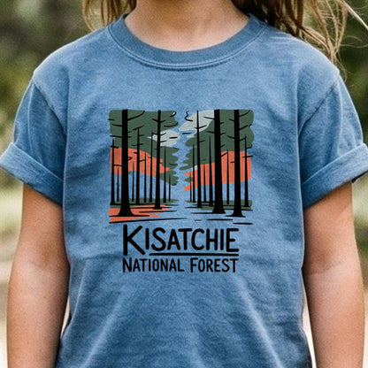 Kisatchie National Forest Kids Cotton T-Shirt