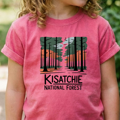 Kisatchie National Forest Kids Cotton T-Shirt