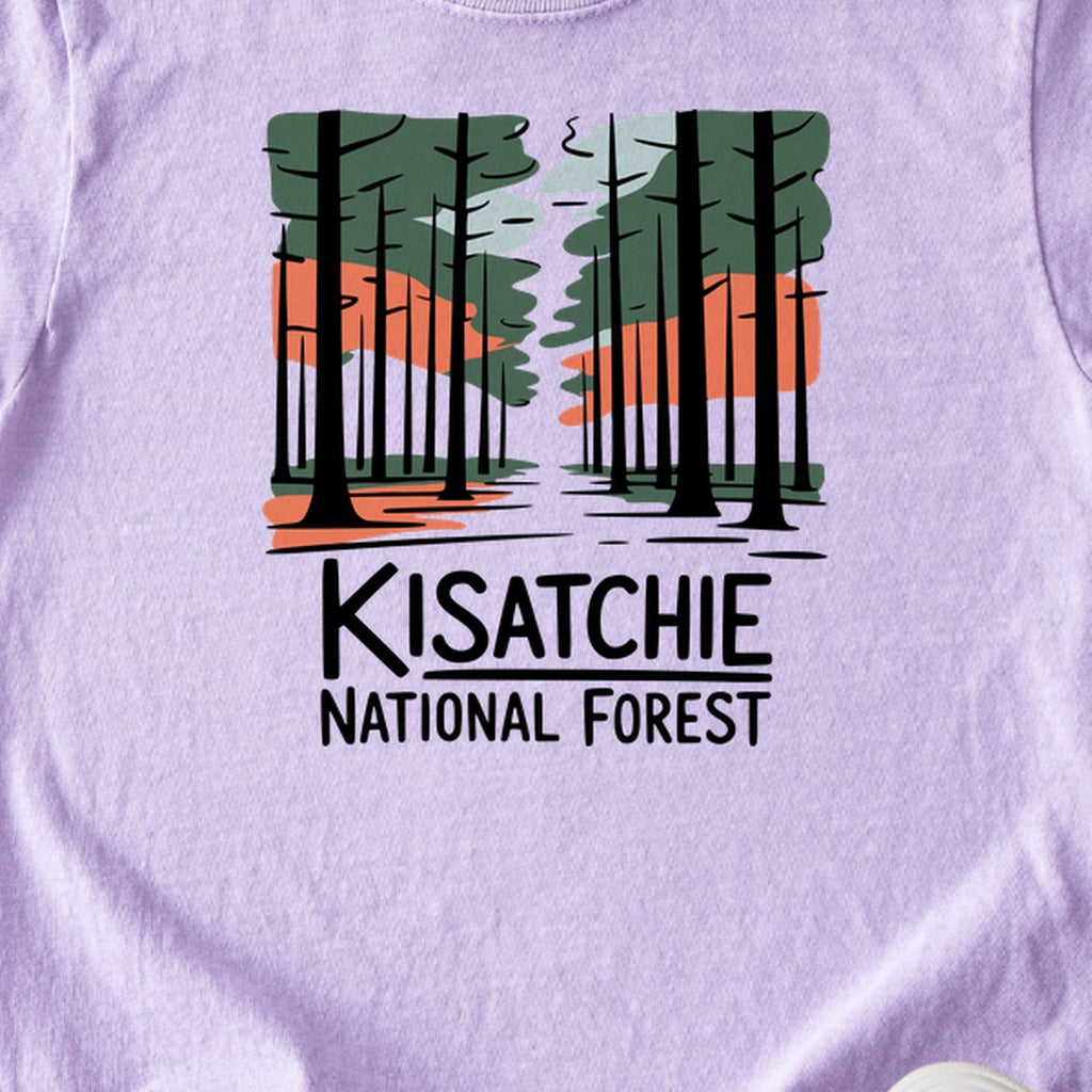 Kisatchie National Forest Kids Cotton T-Shirt