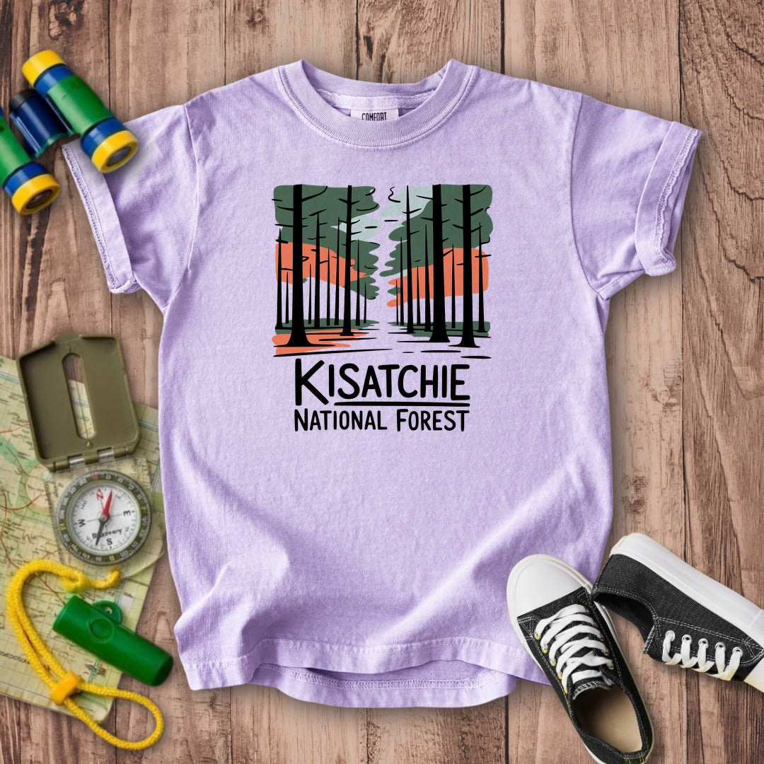 Kisatchie National Forest Kids Cotton T-Shirt