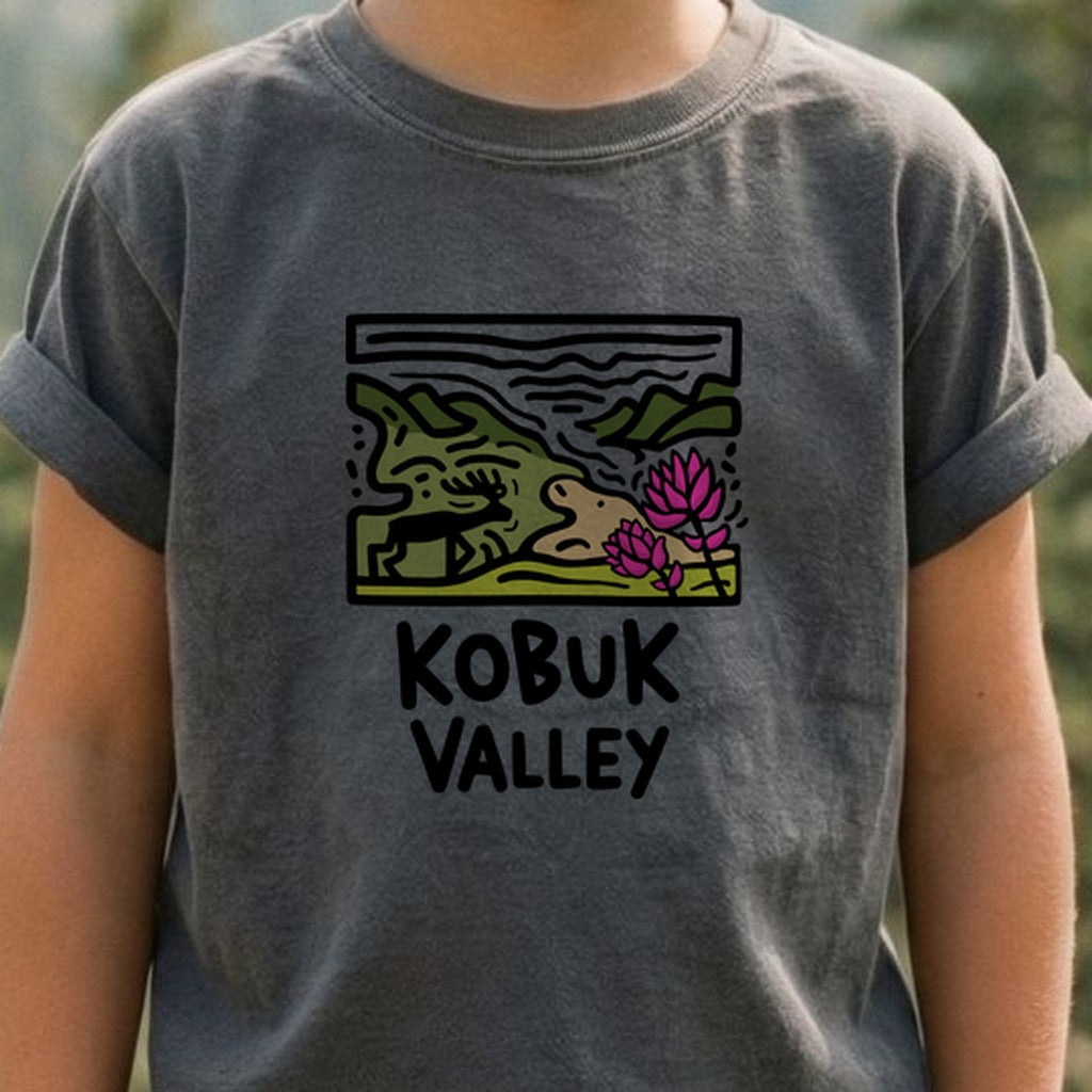 Kobuk Valley National Park Kids Cotton T-Shirt