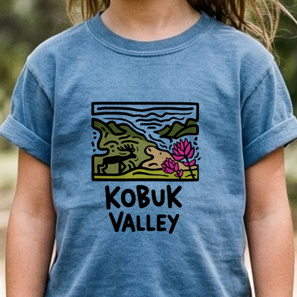 Kobuk Valley National Park Kids Cotton T-Shirt
