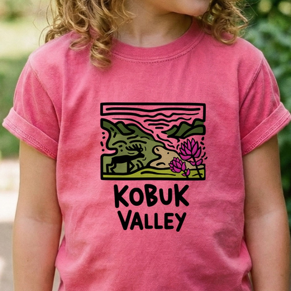Kobuk Valley National Park Kids Cotton T-Shirt