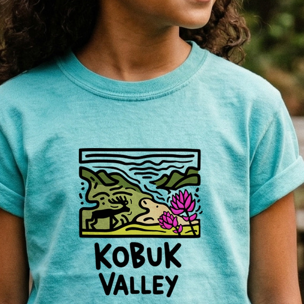 Kobuk Valley National Park Kids Cotton T-Shirt