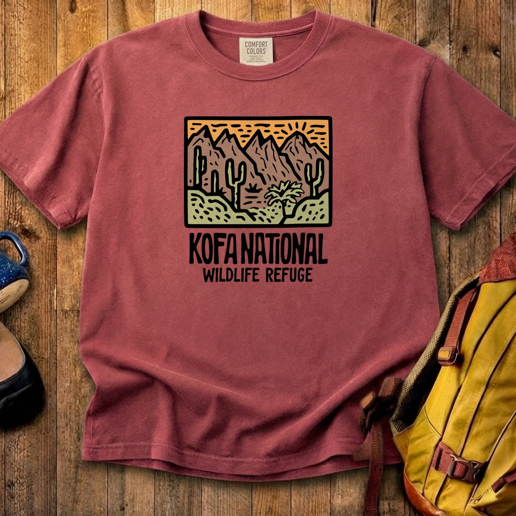 Kofa National Wildlife Refuge Cotton T-Shirt