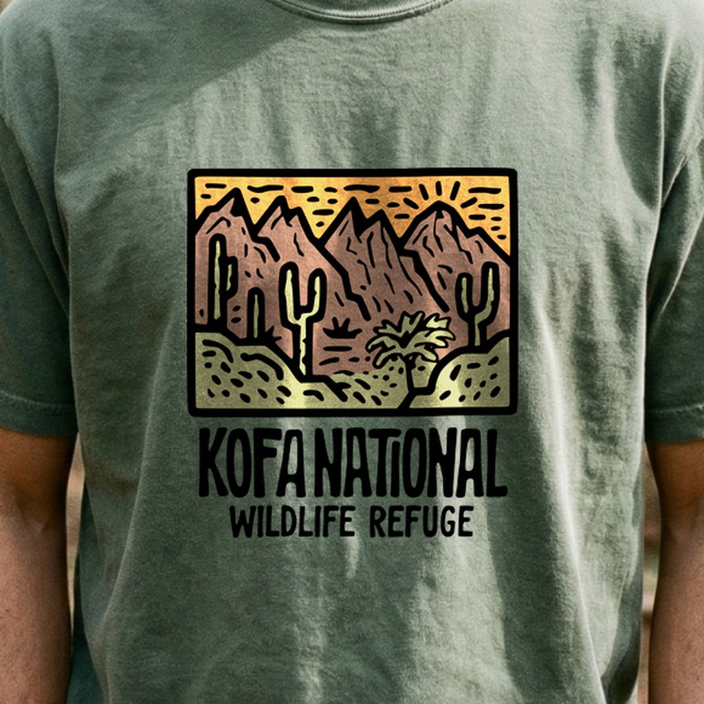 Kofa National Wildlife Refuge Cotton T-Shirt