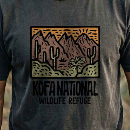 Kofa National Wildlife Refuge Cotton T-Shirt