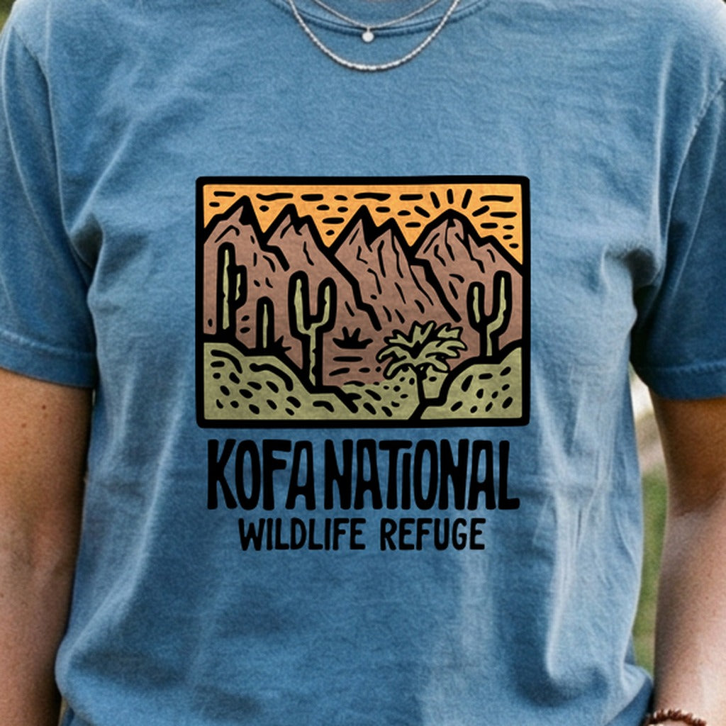 Kofa National Wildlife Refuge Cotton T-Shirt