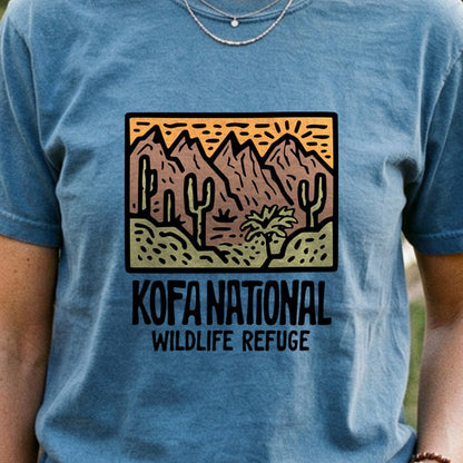 Kofa National Wildlife Refuge Cotton T-Shirt