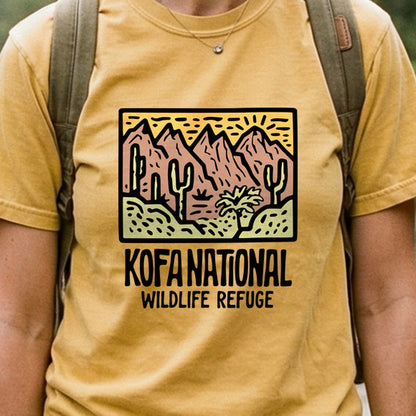 Kofa National Wildlife Refuge Cotton T-Shirt