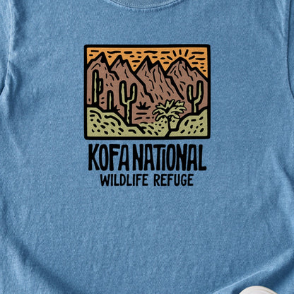 Kofa National Wildlife Refuge Kids Cotton T-Shirt