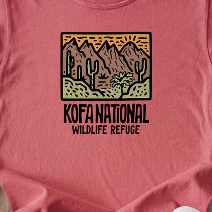 Kofa National Wildlife Refuge Kids Cotton T-Shirt