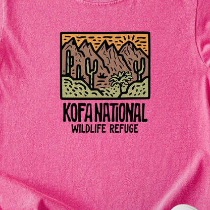 Kofa National Wildlife Refuge Kids Cotton T-Shirt