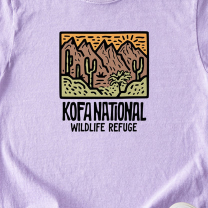 Kofa National Wildlife Refuge Kids Cotton T-Shirt