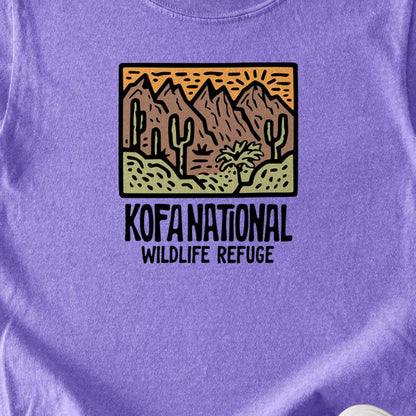 Kofa National Wildlife Refuge Kids Cotton T-Shirt