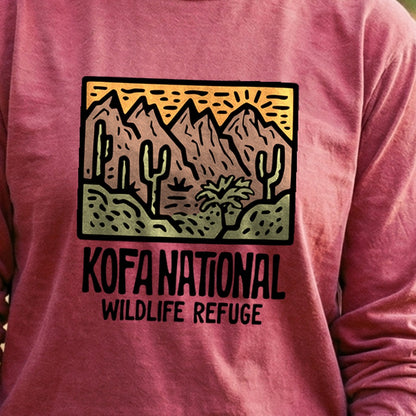 Kofa National Wildlife Refuge Cotton Long Sleeve