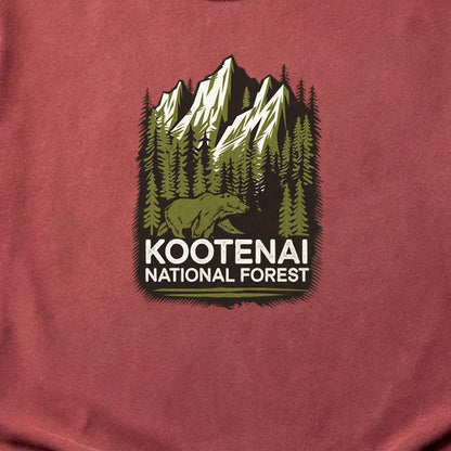 Kootenai National Forest Cotton T-Shirt