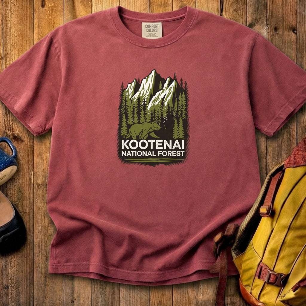 Kootenai National Forest Cotton T-Shirt