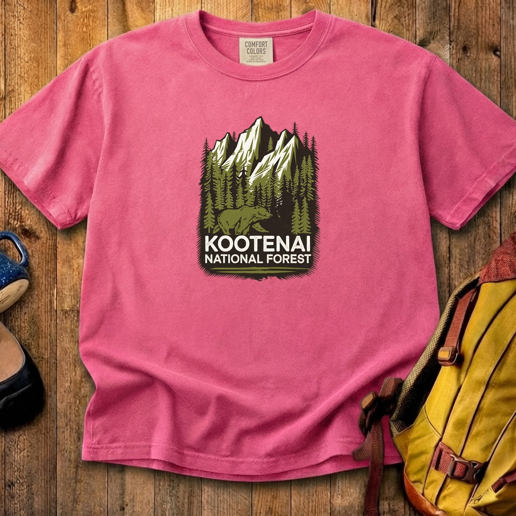 Kootenai National Forest Cotton T-Shirt
