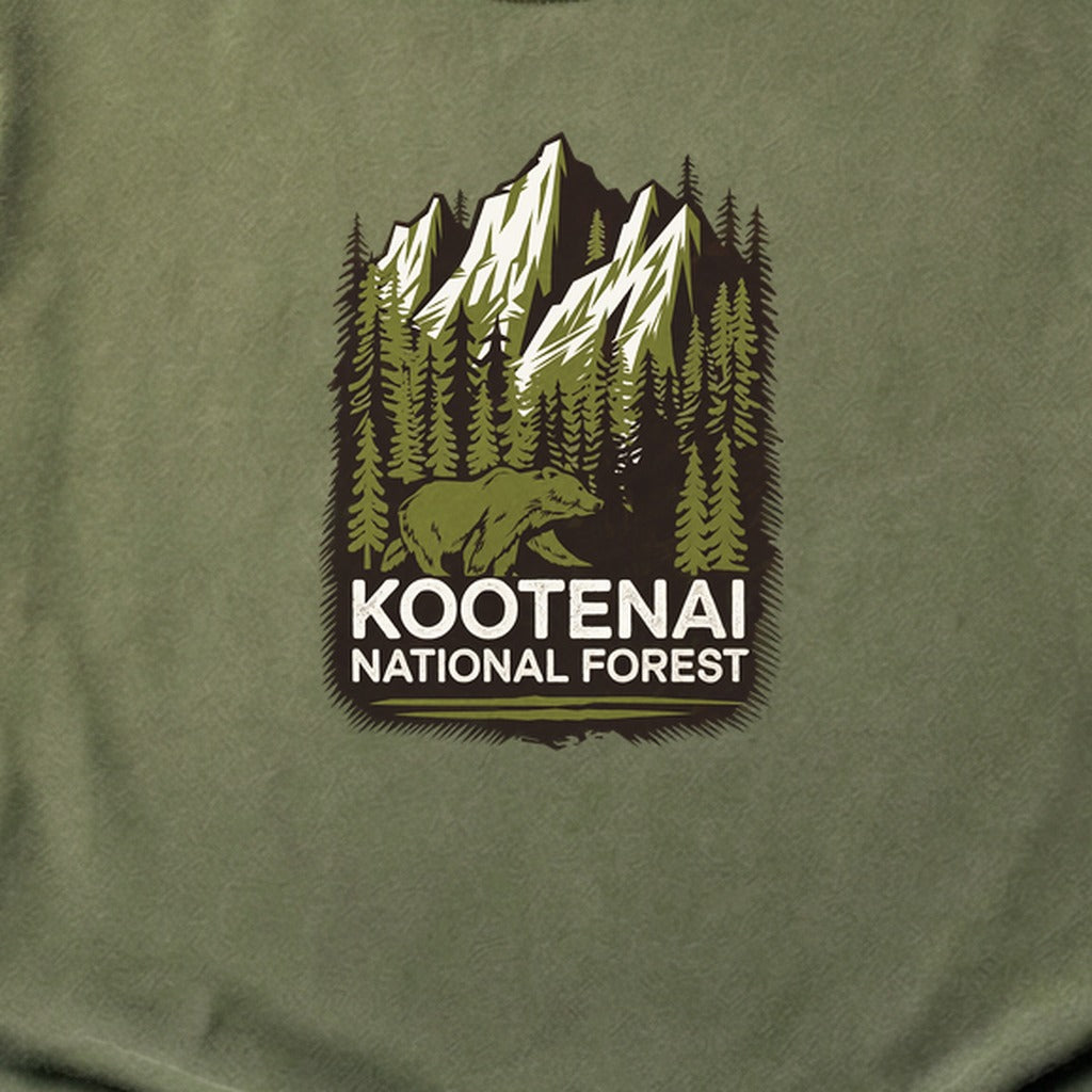 Kootenai National Forest Cotton T-Shirt