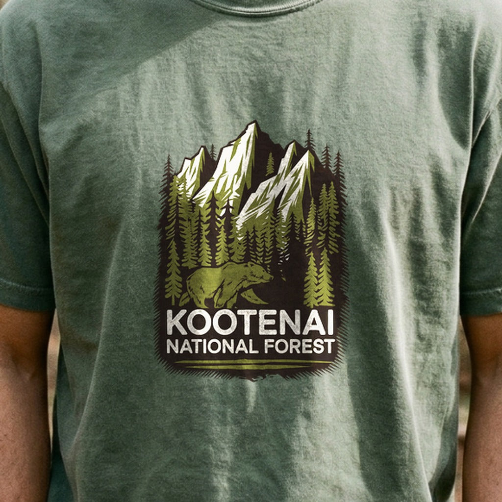 Kootenai National Forest Cotton T-Shirt