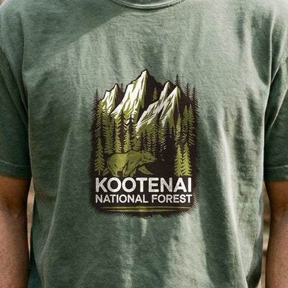Kootenai National Forest Cotton T-Shirt