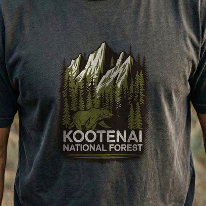 Kootenai National Forest Cotton T-Shirt
