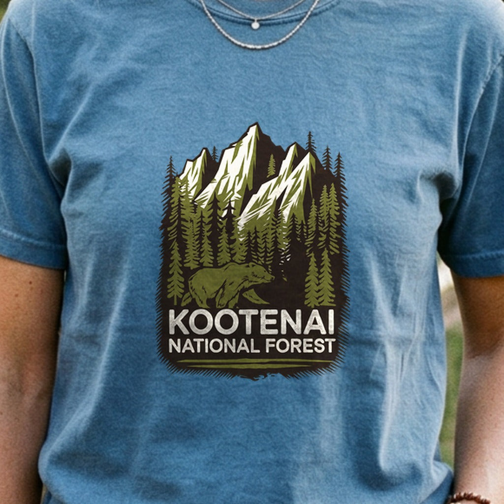 Kootenai National Forest Cotton T-Shirt