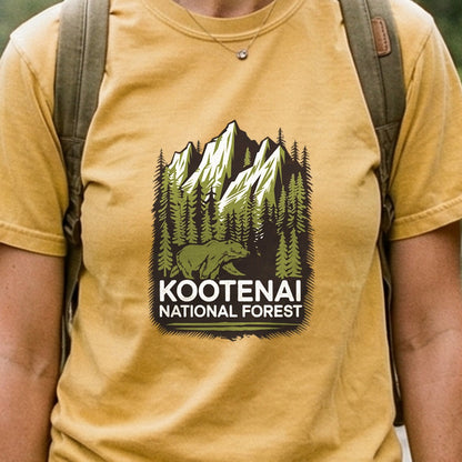 Kootenai National Forest Cotton T-Shirt