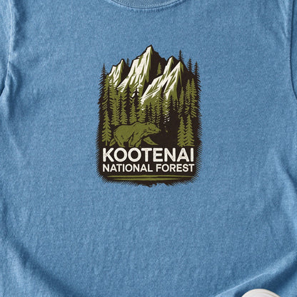 Kootenai National Forest Kids Cotton T-Shirt