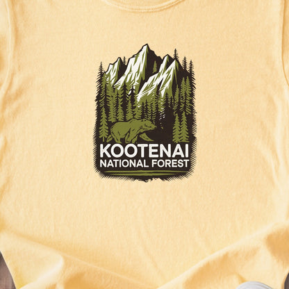Kootenai National Forest Kids Cotton T-Shirt