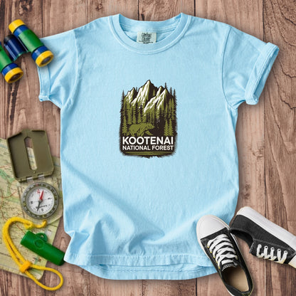 Kootenai National Forest Kids Cotton T-Shirt