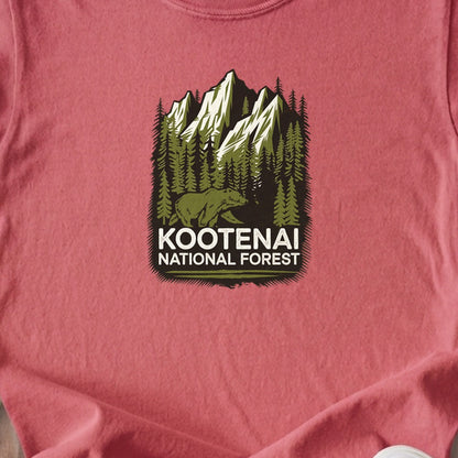 Kootenai National Forest Kids Cotton T-Shirt