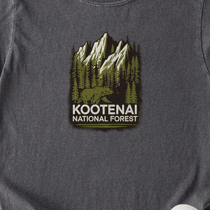 Kootenai National Forest Kids Cotton T-Shirt