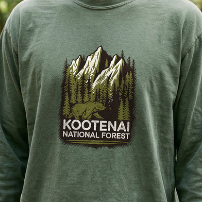 Kootenai National Forest Cotton Long Sleeve