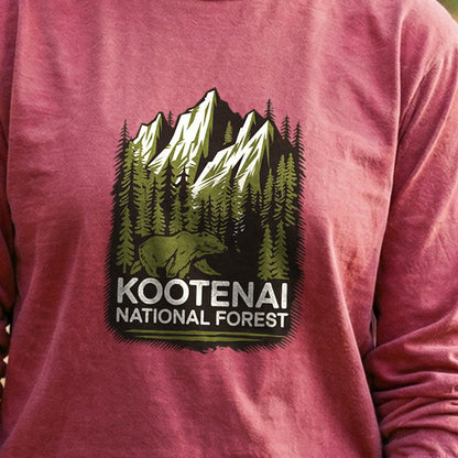 Kootenai National Forest Cotton Long Sleeve