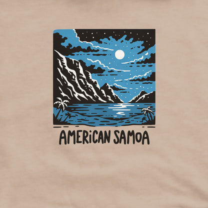 American Samoa at Night Hoodie