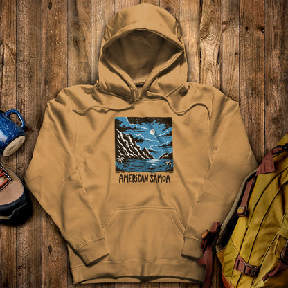 American Samoa at Night Hoodie