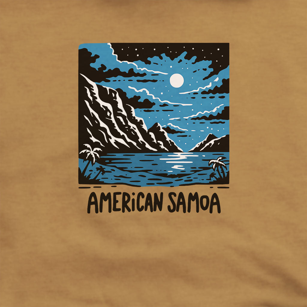 American Samoa at Night Hoodie