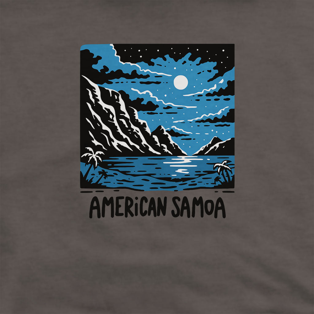 American Samoa at Night Hoodie