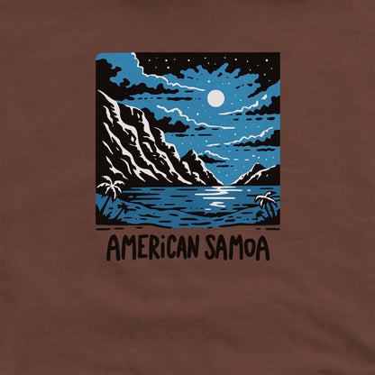 American Samoa at Night Hoodie