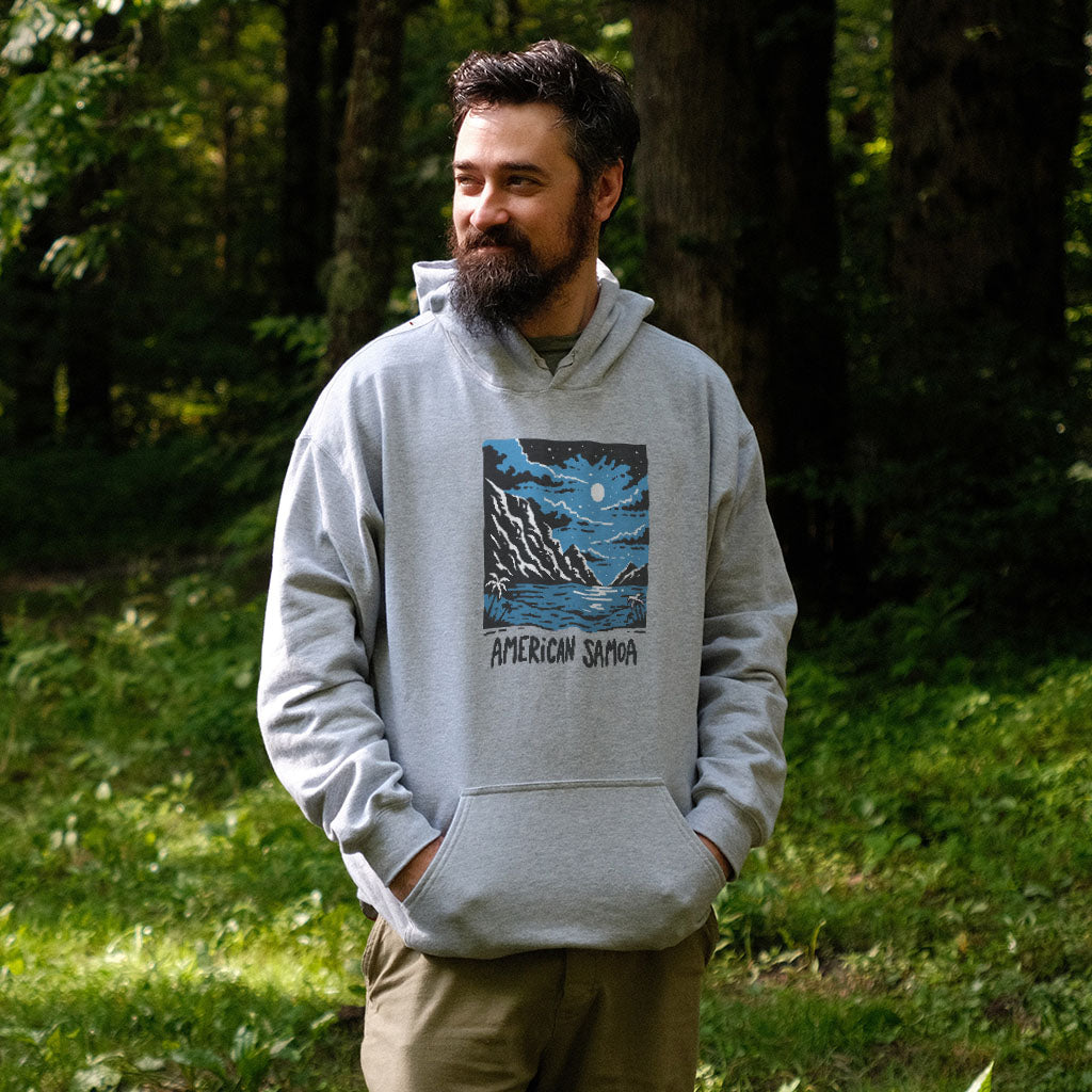 American Samoa at Night Hoodie