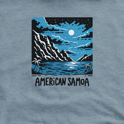 American Samoa at Night Hoodie