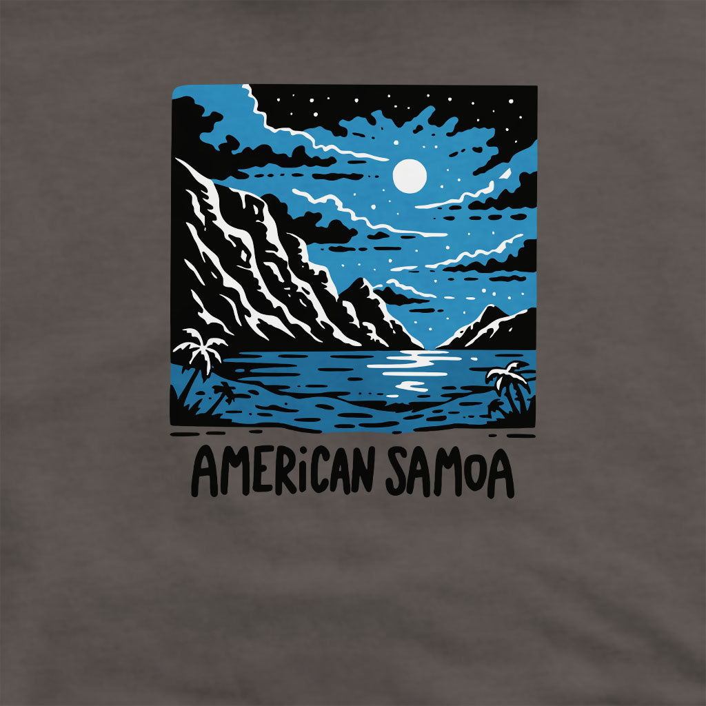 American Samoa at Night Crewneck Sweatshirt