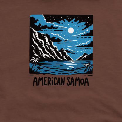 American Samoa at Night Crewneck Sweatshirt