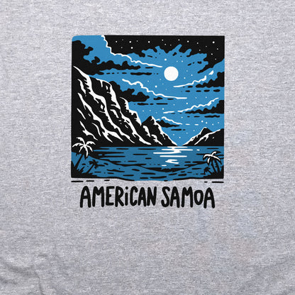 American Samoa at Night Crewneck Sweatshirt