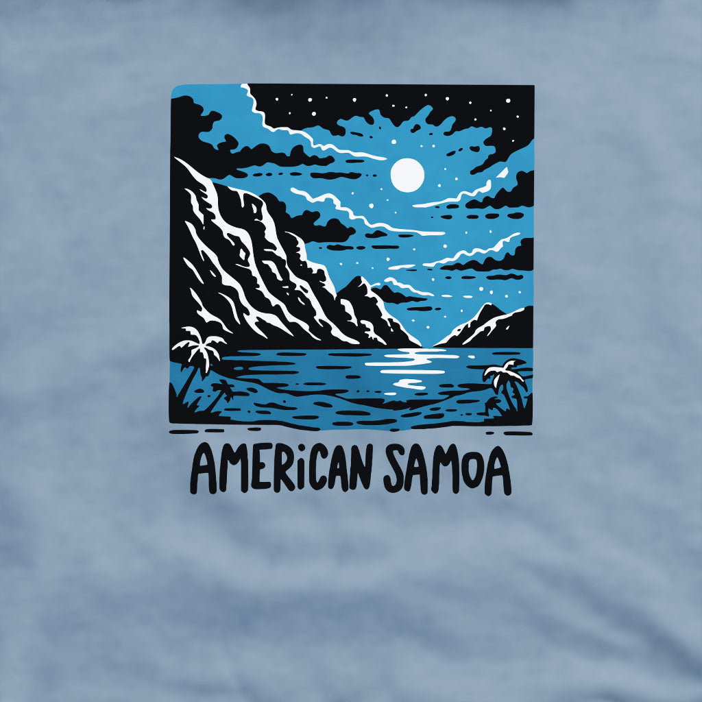 American Samoa at Night Crewneck Sweatshirt