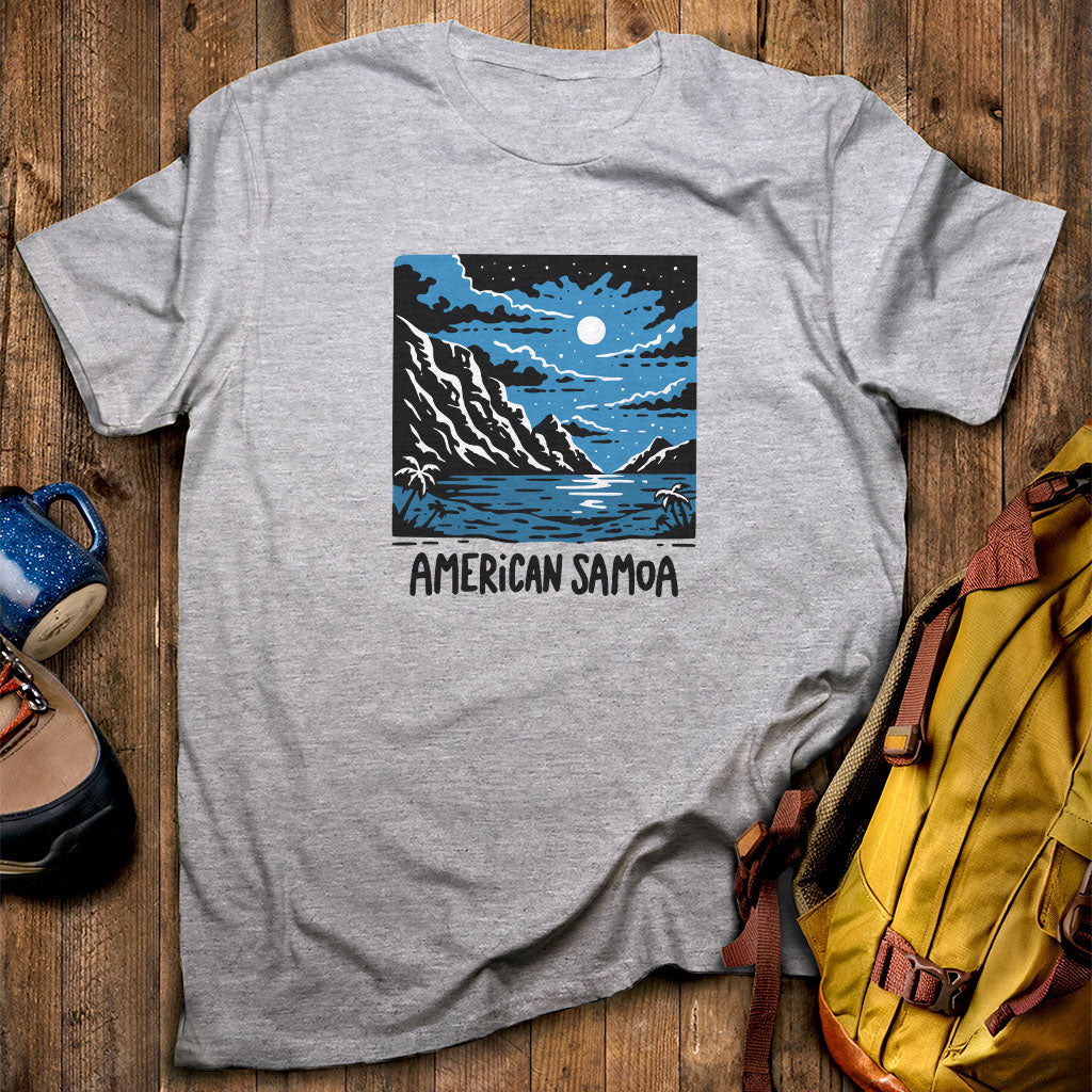 American Samoa at Night T-Shirt