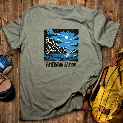 American Samoa at Night T-Shirt