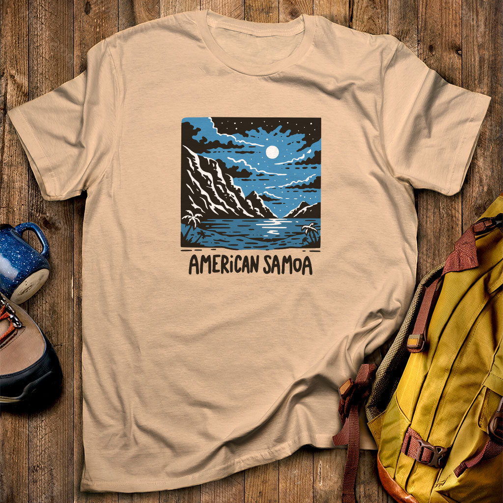 American Samoa at Night T-Shirt